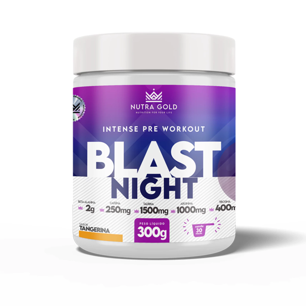 Pote de Blast Night Tangerina